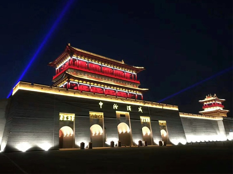 Проект ландшафтного освещения в городе Фэнцзю, Китай