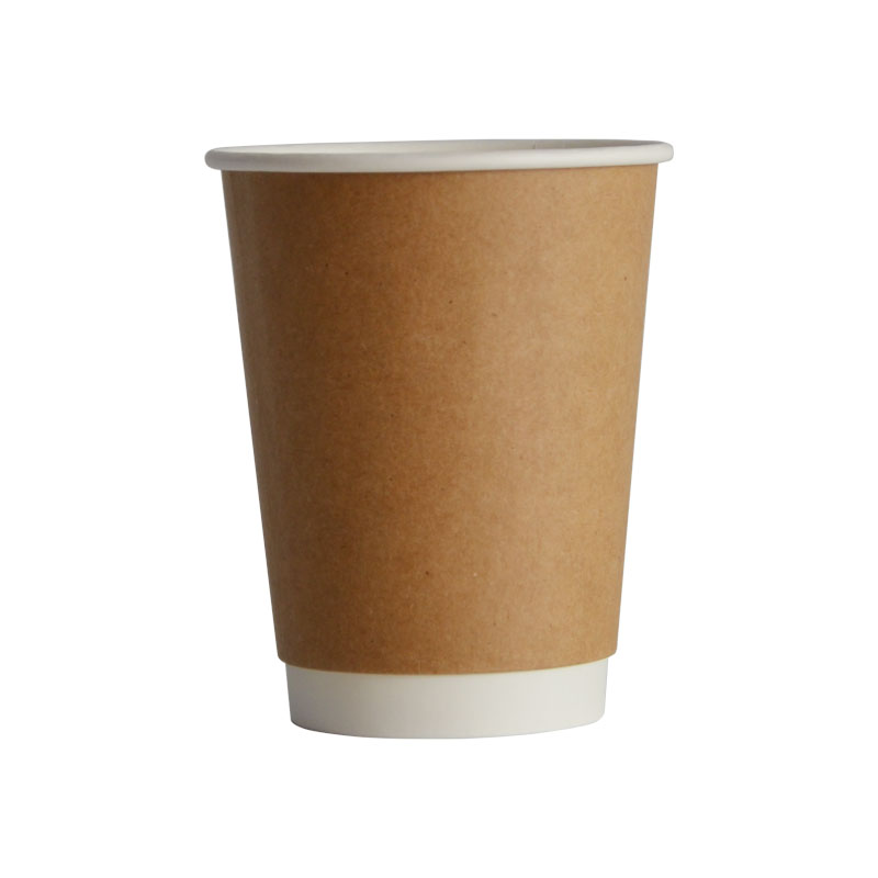Disposable Biodegradable Take Away Coffee Cups Double Walled With Lid