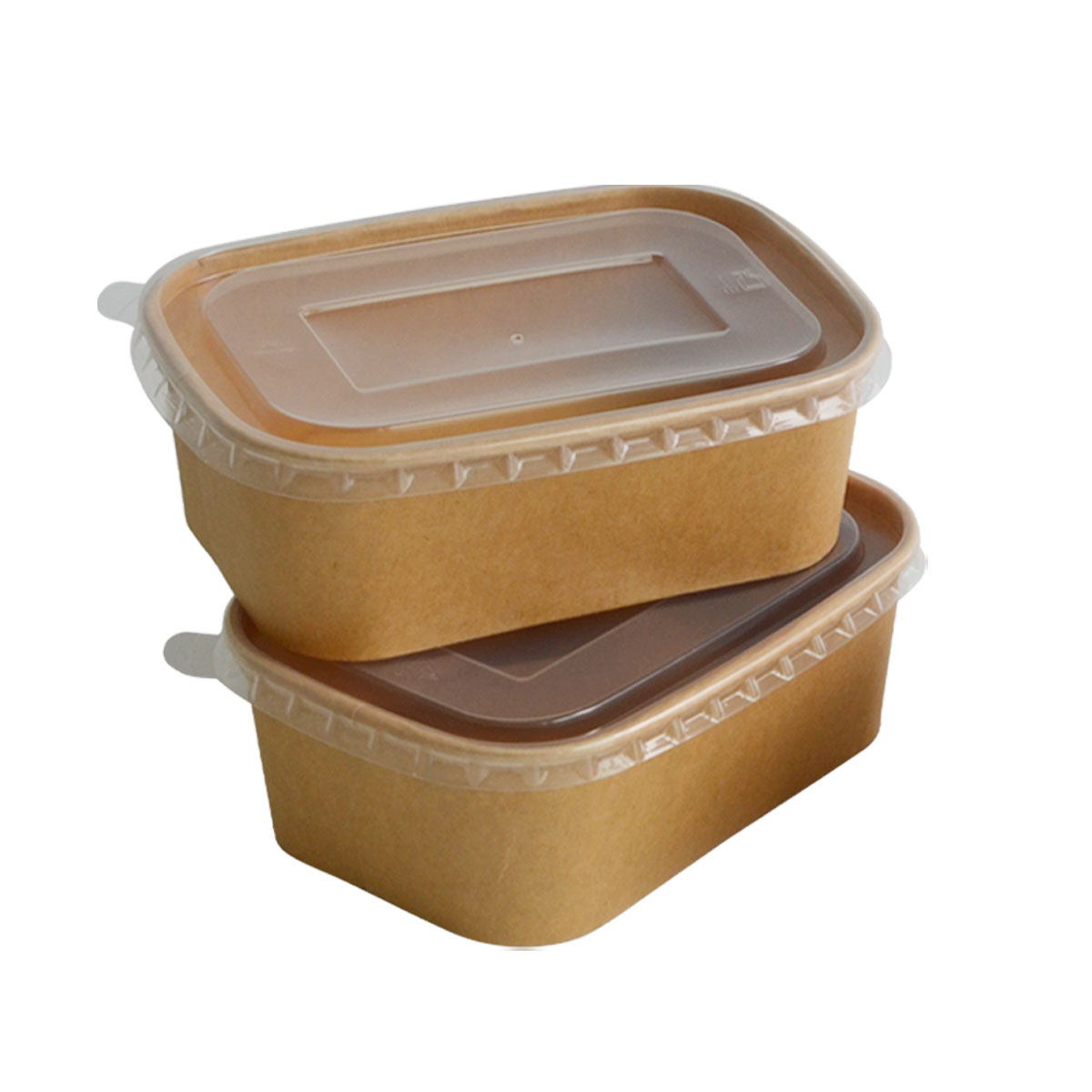 Disposable Toast Sandwiches Lunch Container Triangle Sandwich Box Paper bowl