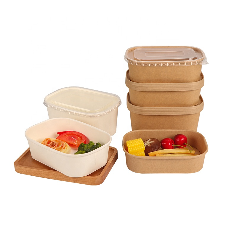 Restaurant Stackable Food Containers Round Takeaway Food Containers Noodles Box