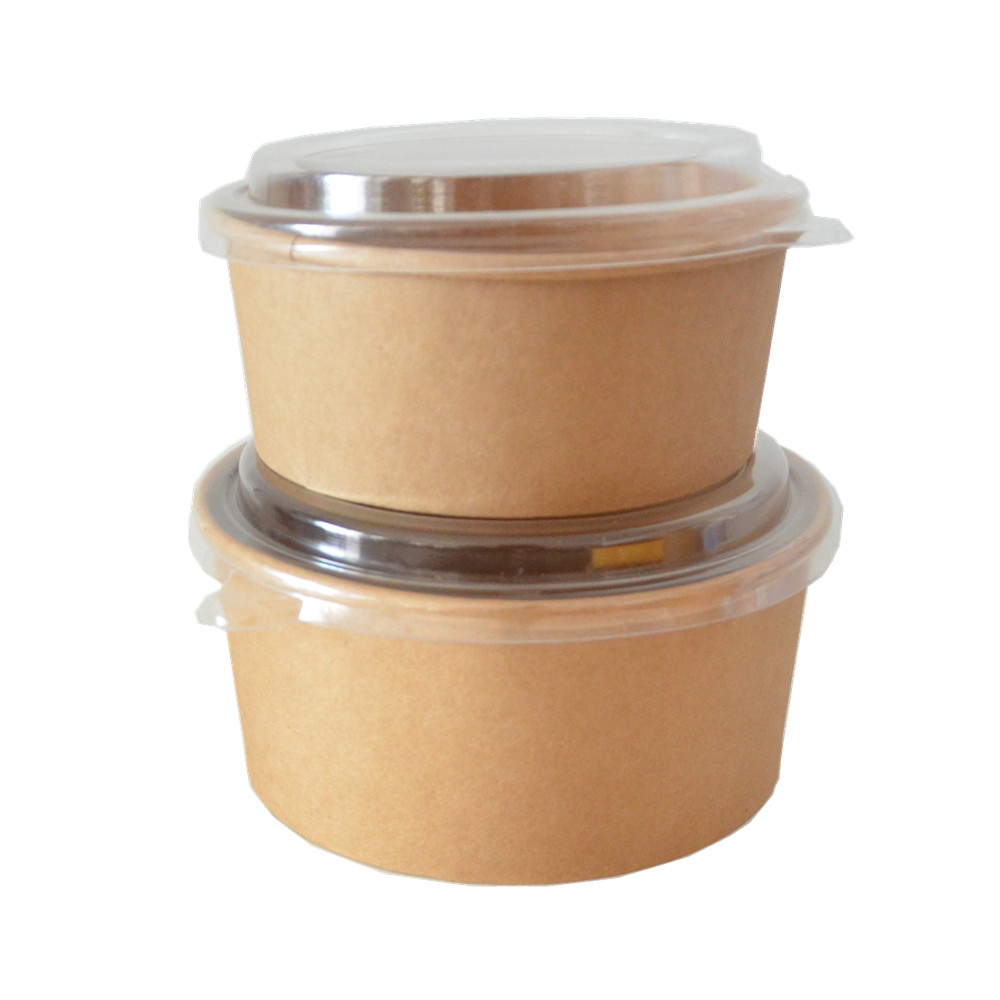 Takeaway Food To Go Recycle Square Paper Lunch Bowl Box Container