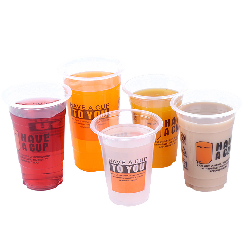 9oz Colorful PET Plastic Shot Dessert Cocktail Cups Disposable