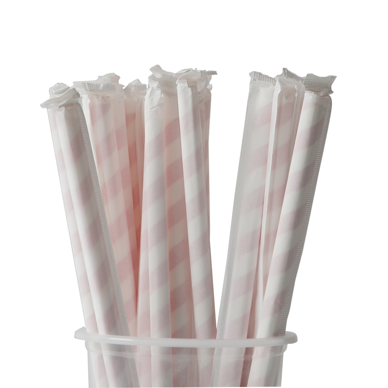 Colorful plastic straw drinking milkshake polypropylene boba straw bubble tea disposable straws