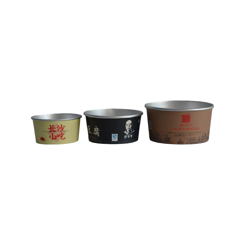 32 Oz Best Disposable Black Paper Soup Bowls With Lids For Hot Food