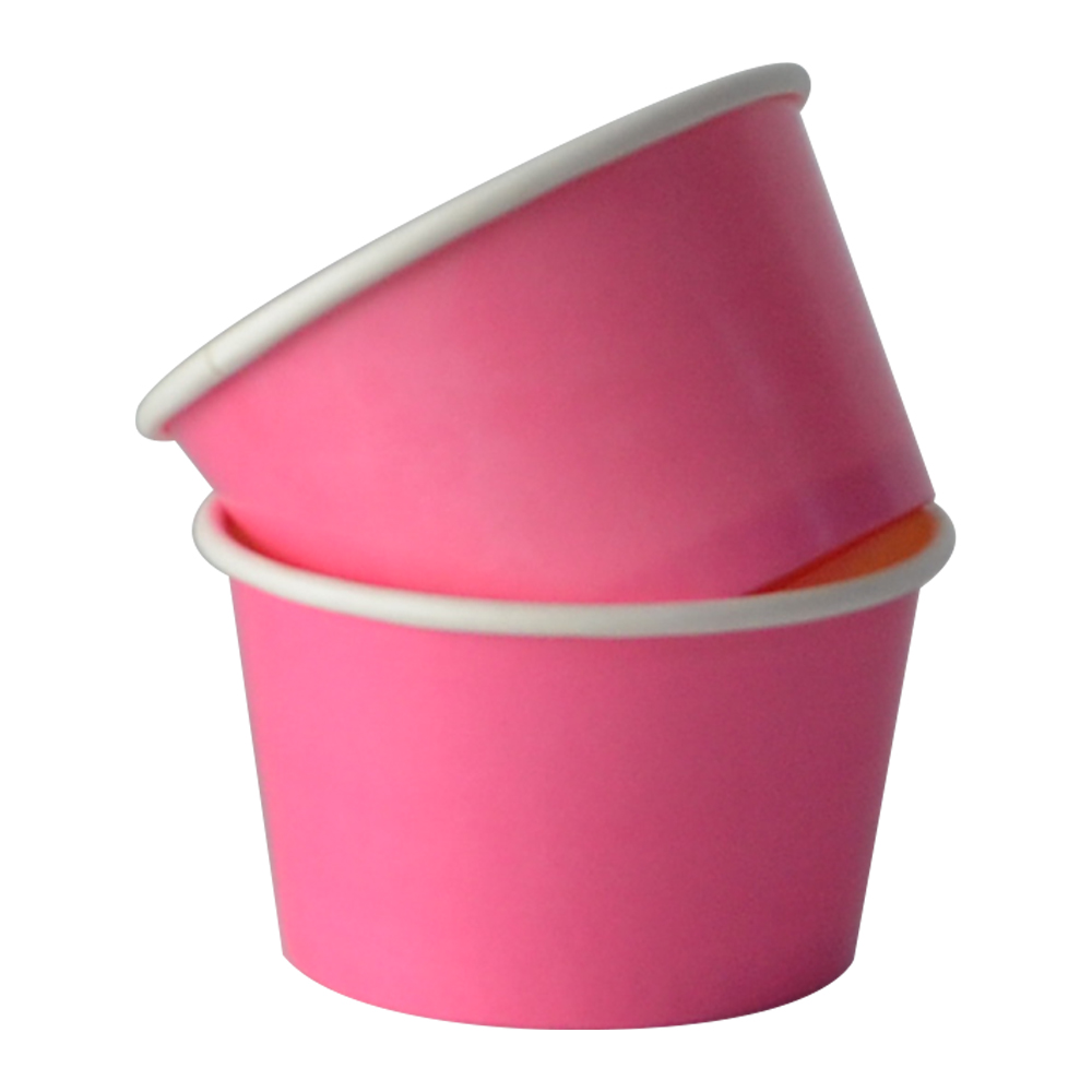 500ml Ice Cream Cup Paper Container Bowl With Paper Lid