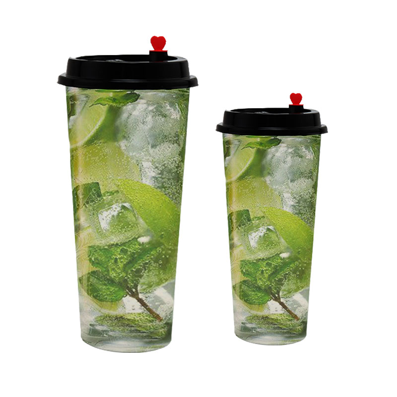 Free Bpa Plastic Cup 16 Oz Bubble Tea Yogurt Water Cold Cups Plastic