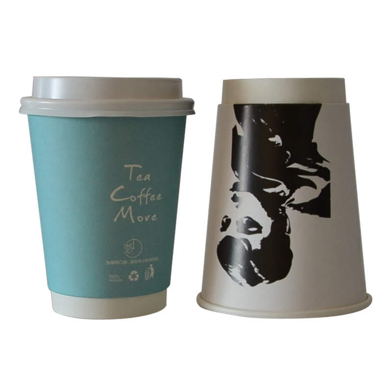 Disposable Ice Cream Cold Single Wall Bamboo Paper Cup