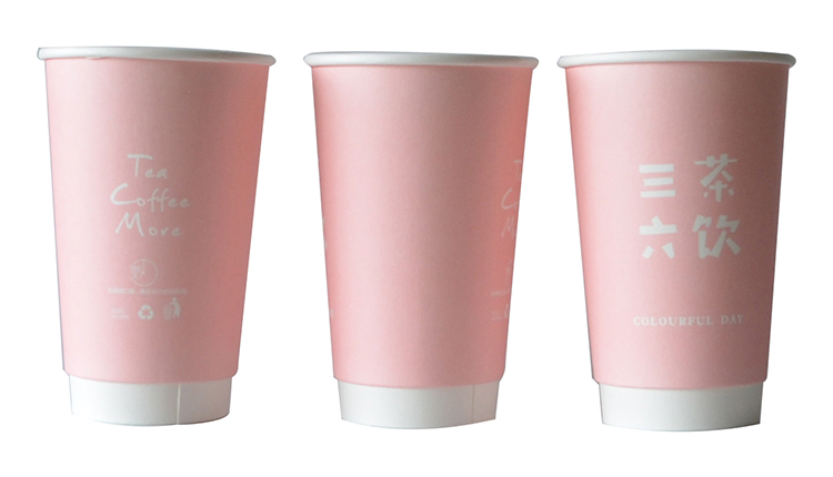 Disposable 8oz Coffee Tea Cup White Paper Drinking Cups With Lids