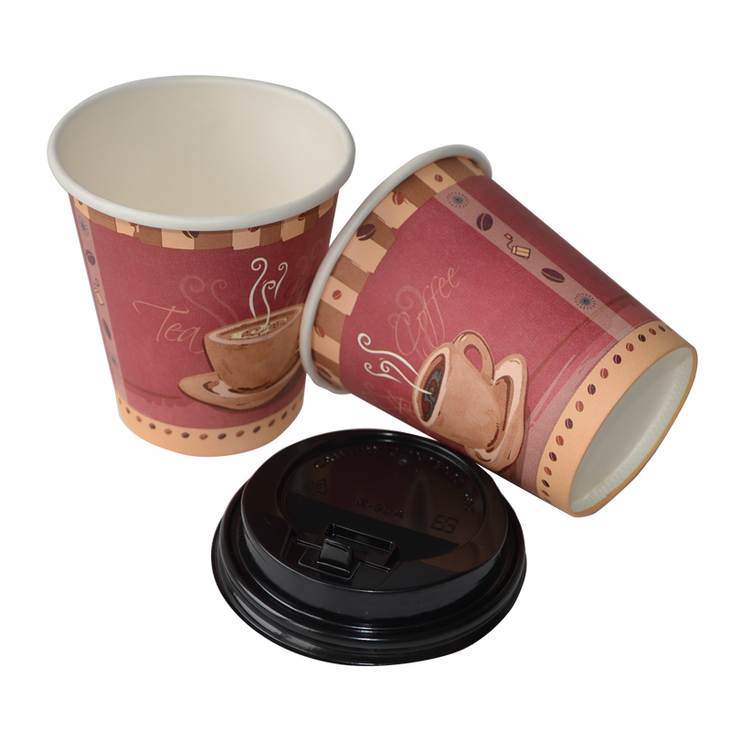 16 Oz Corrugated Ripple Wall Café Hot Drinks Paper Cup