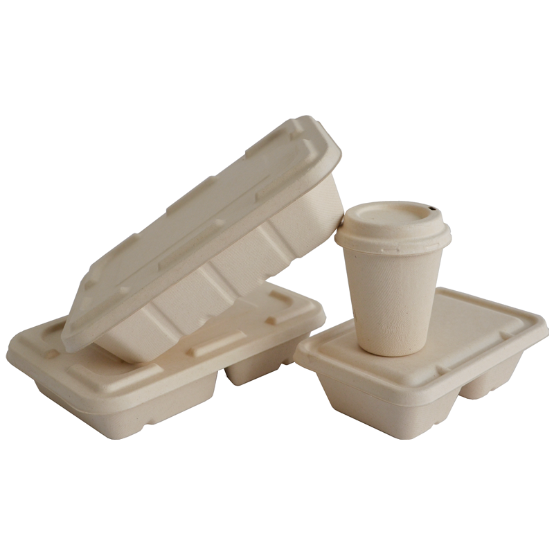 Disposable Sugarcane Bagasse Tableware Plates boxes bowls