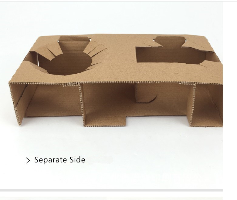 Customer Sublimation Printing Kraft Cardboard Paper Coffee Cup Sleeves