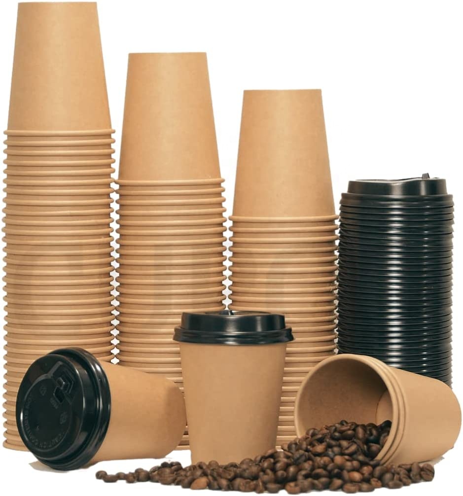 custom disposable coffee paper cups