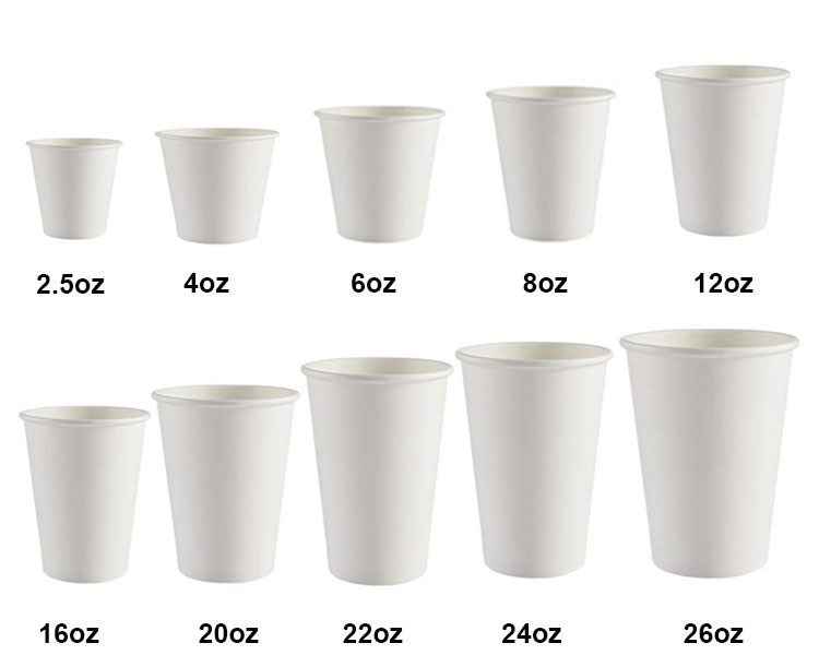 compostable drinking coffee single wall paper hot cup