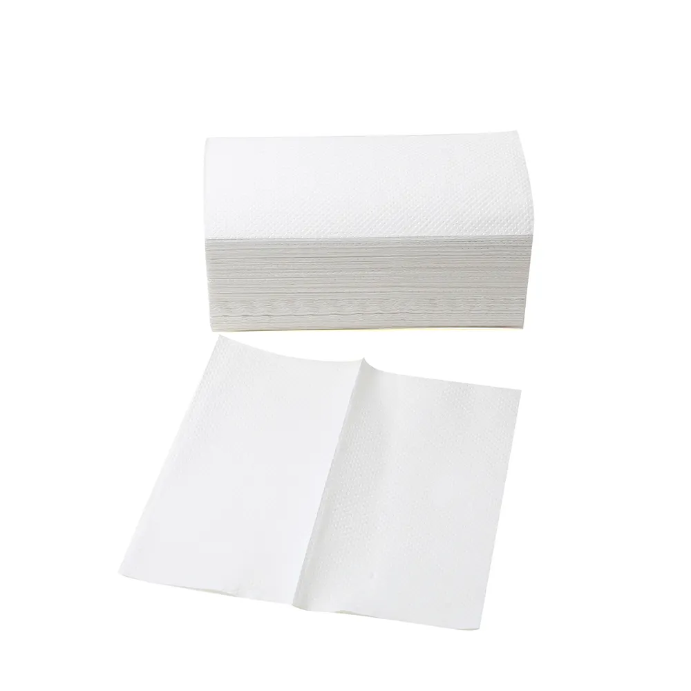 250*250 Single Fold Paper Tissue 2ply Hand Paper Towel Napkins Refill