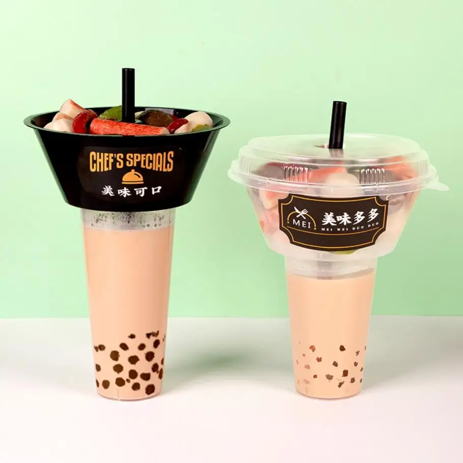 Disposable Hotpot Snack Milk Tea Cups