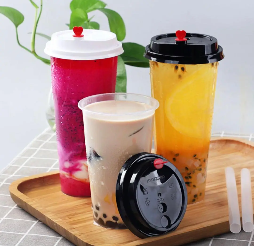 Custom design printing frost cold hot drink disposable PP plastic cups