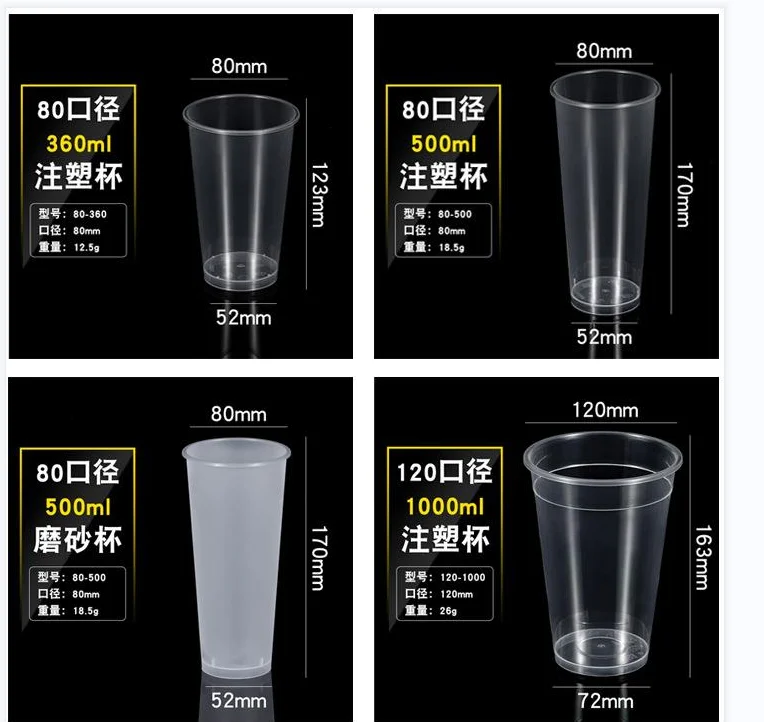 PP Injection Drinking cup