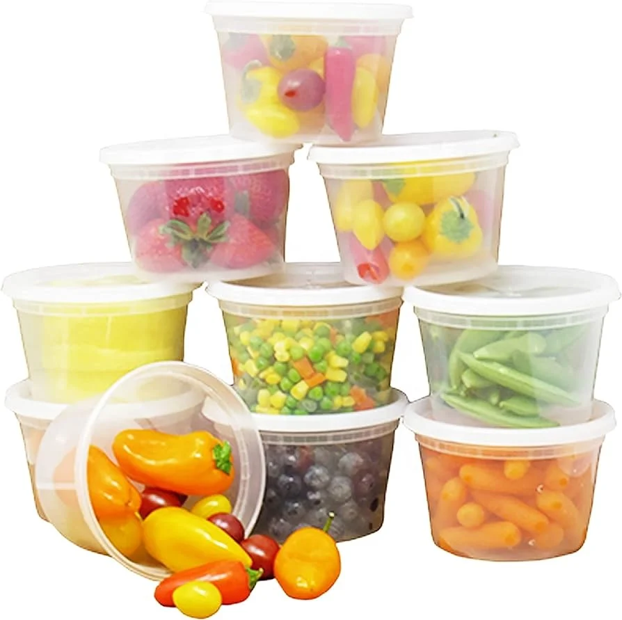 PP fruit bucket 500ml 700ml and 1000ml plastic cup