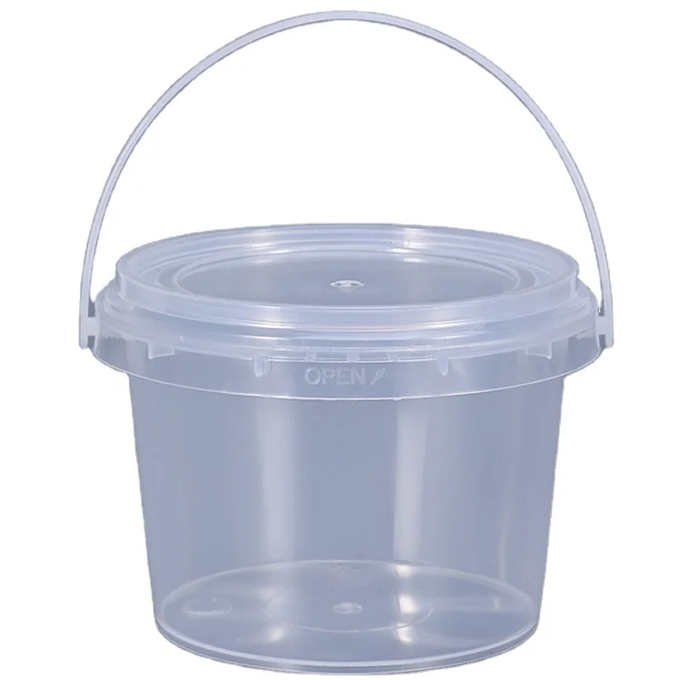 PP fruit bucket 500ml 700ml and 1000ml plastic cup