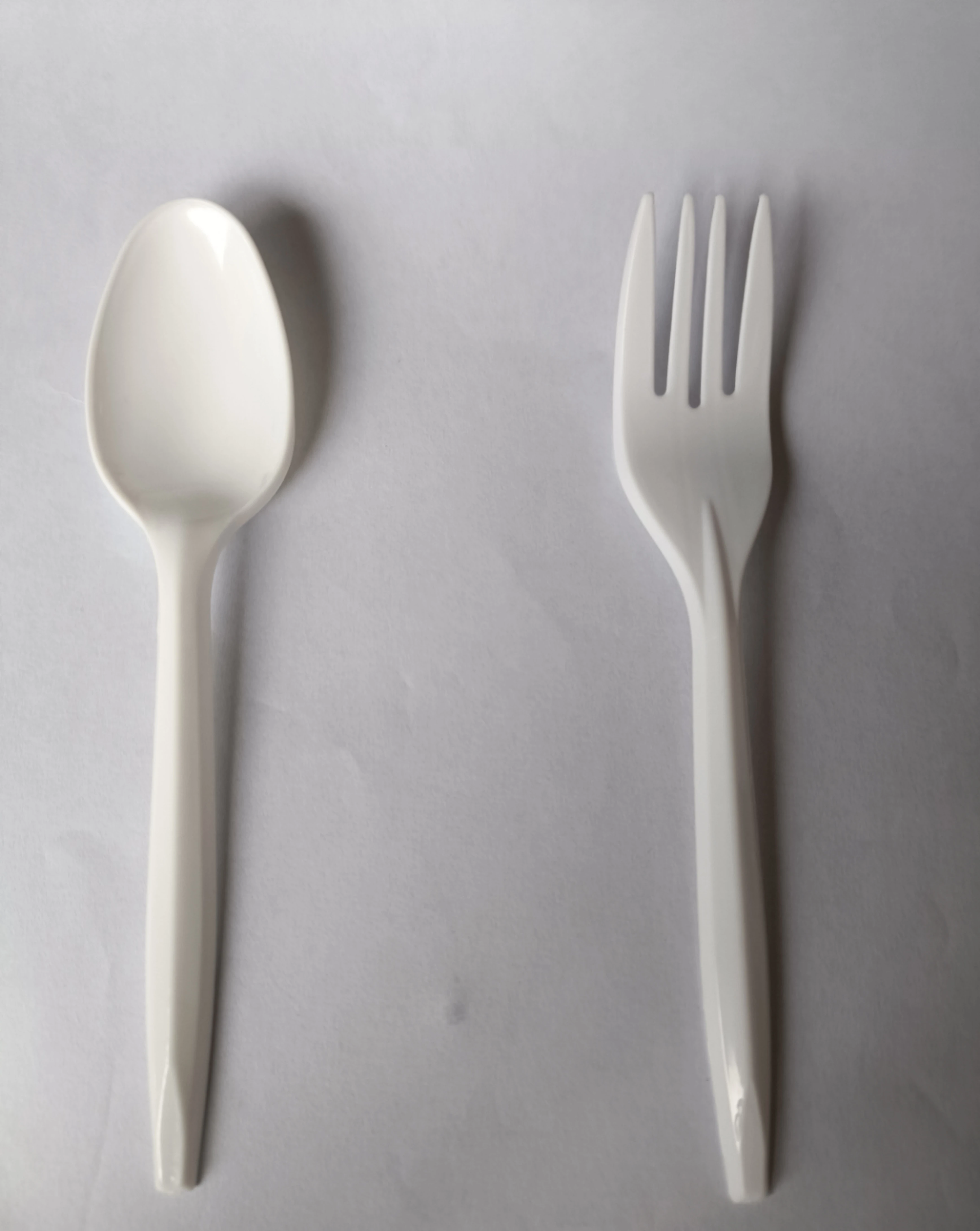 7 inch Fork Food Grade Individual Packing Fork Knife Spoon Utensil Cutlery Disposable Heavy Duty PP Plastic Forks