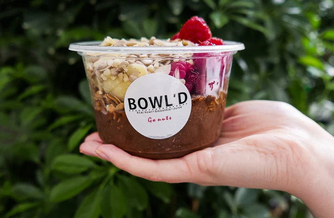 PET Plastic Acai Bowl