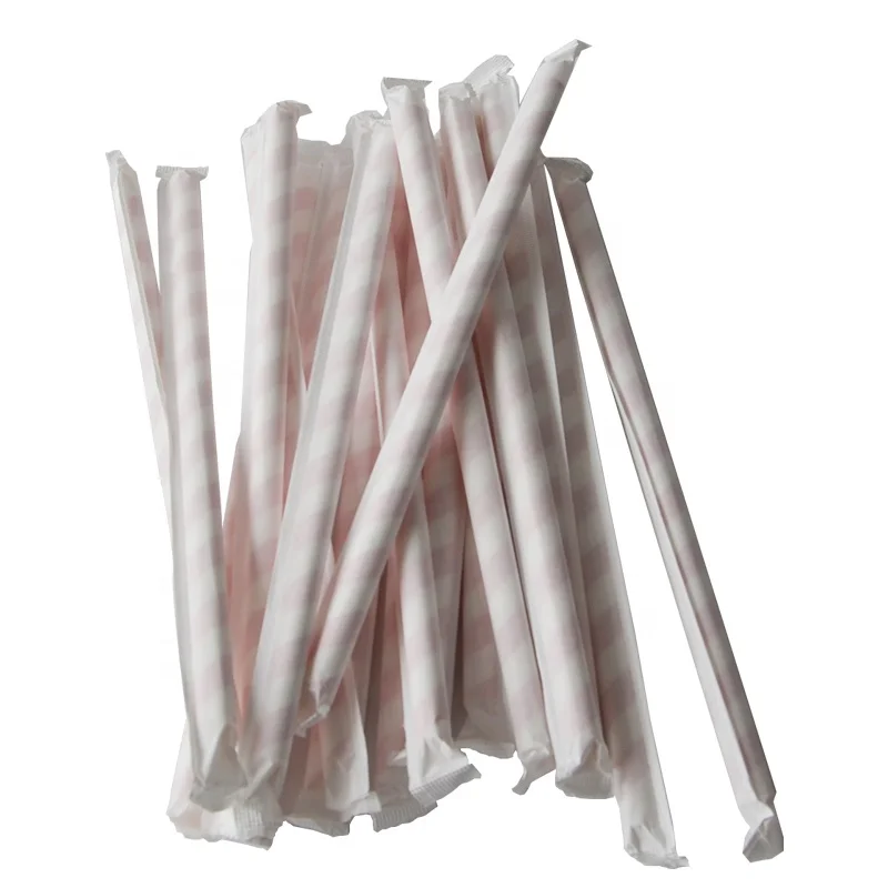 Disposable drinking straws biodegradable paper straws cup paper straw