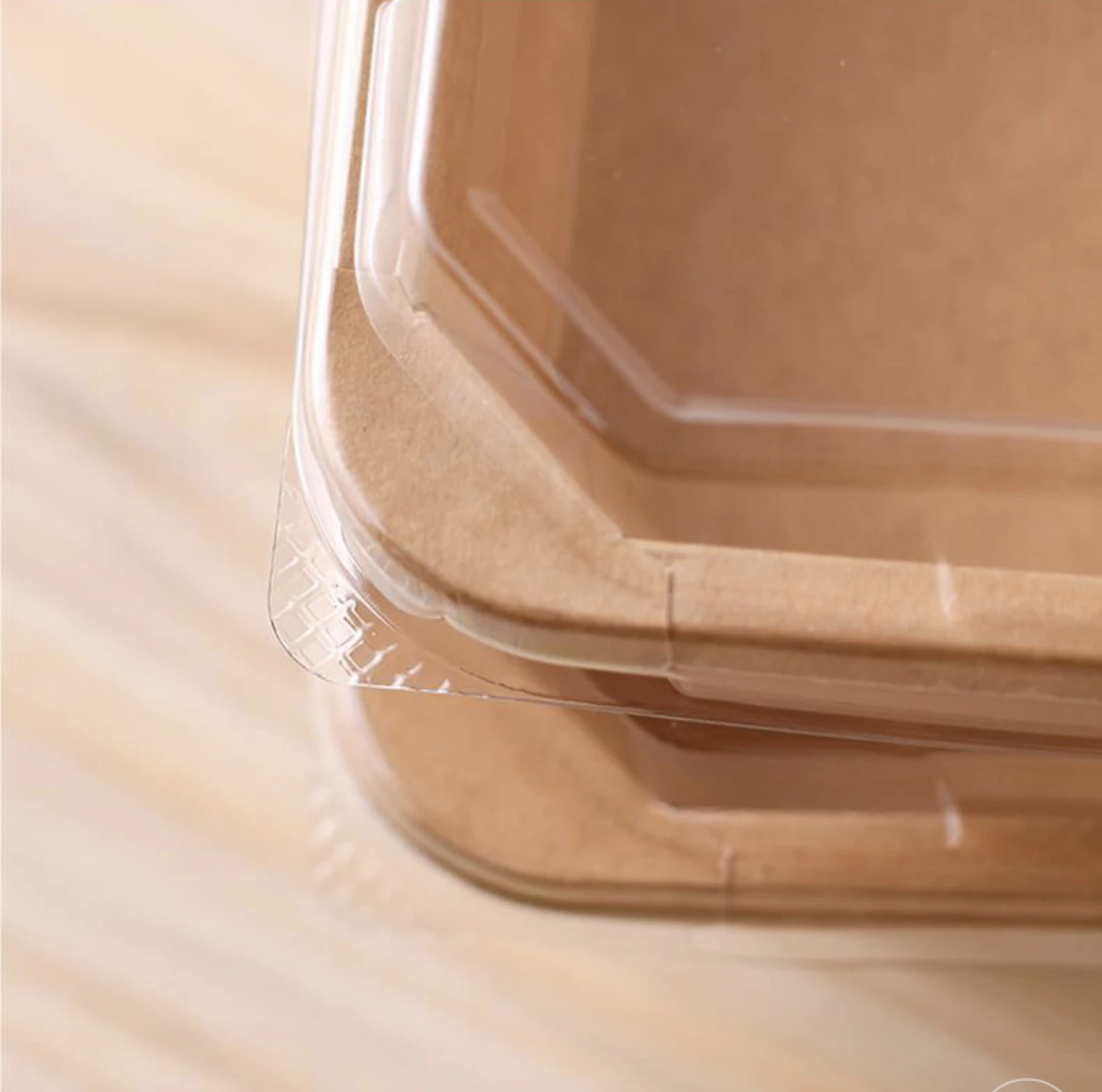 Kraft Paper Food Container Octagonal Paper Bowl