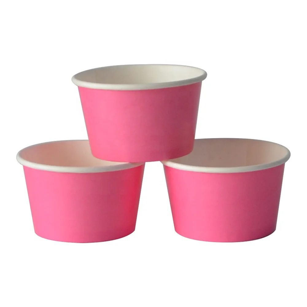 4 oz Paper Ice Cream Cups Frozen Yogurt Cup