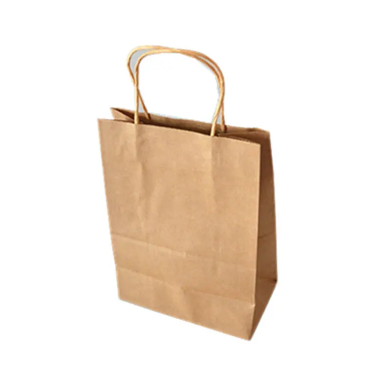 Heepack Kraft Paper Bag Pink Customized High-End Paper Bags Pink Paper Bags