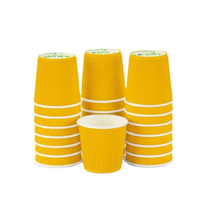 All Colored Disposable Bio Coffee Beverage Paper Cup