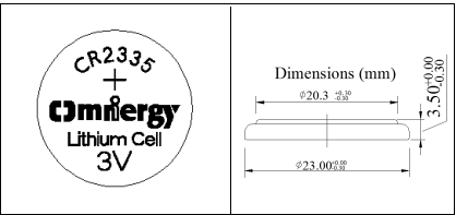Supply CR2335 Lithium Battery Coin Cells Factory Quotes - OEM