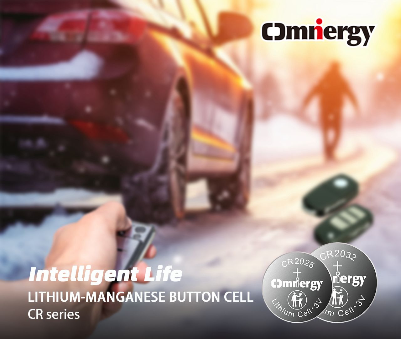 CR2032-Lithium-Knopfbatterien für Auto-Schlüsselanhänger