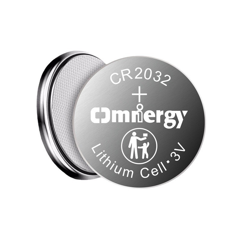 Bateria tipo moeda de botão de lítio CR2032
