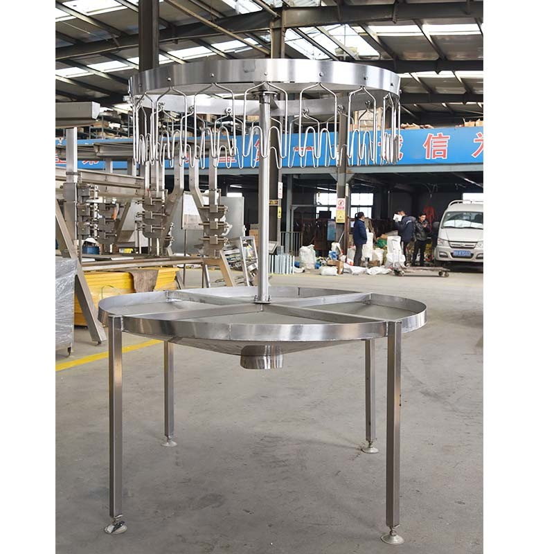 ตาราง การควักไส้ สำหรับสัตว์ปีก