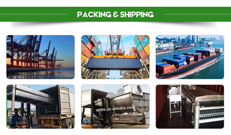 Container packing and delivery site