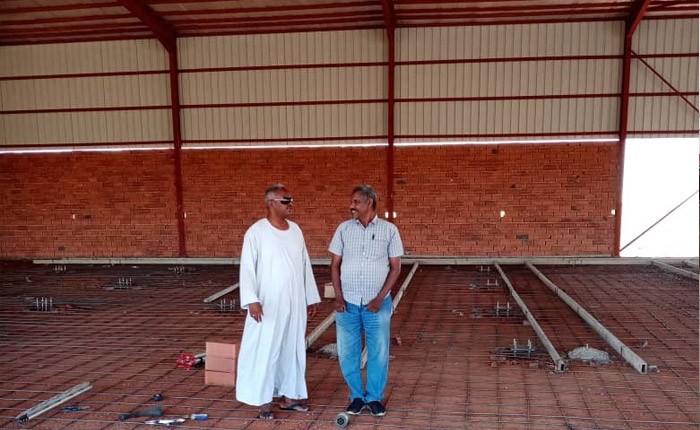 North Africa customer installation site