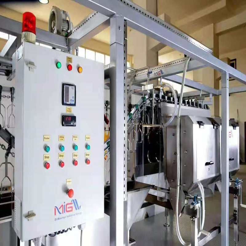 Equipo móvil para mataderos de aves de corral 300-500 BPH