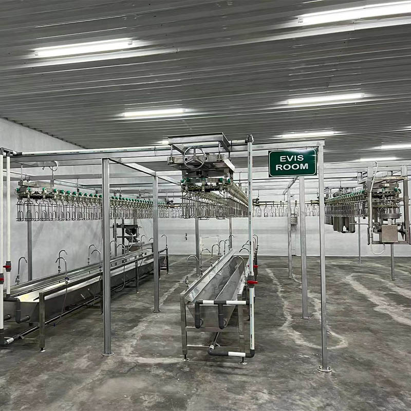 Matadero de pollos de 5000 aves por hora