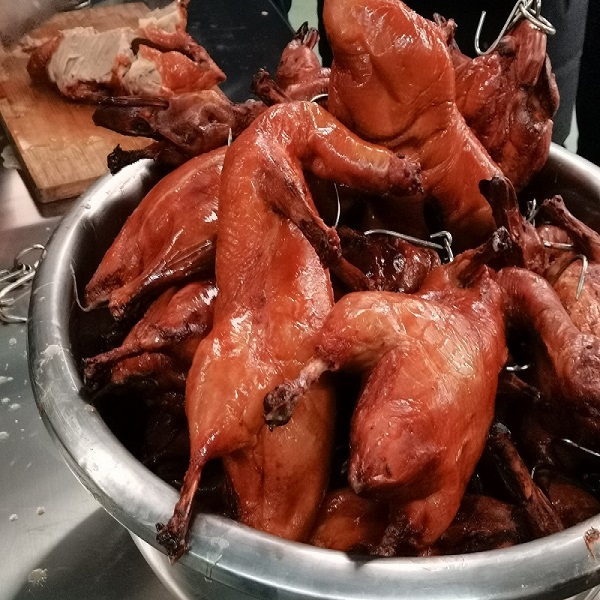 เครื่องคั่วไก่อุโมงค์มัลติฟังก์ชั่น