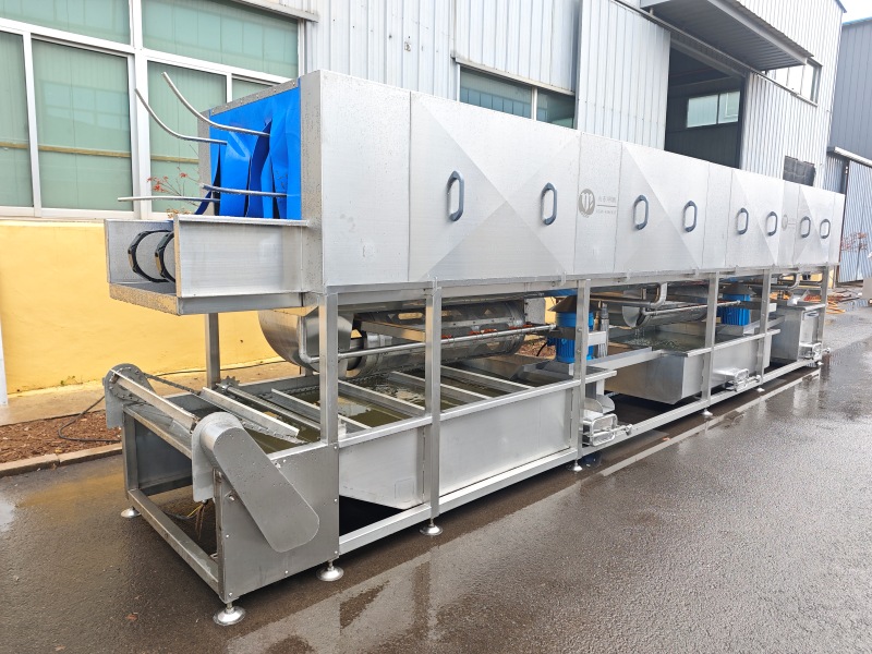 Machine à laver automatique industrielle pour cages à poulets