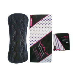 Forro de calcinha orgânico de amostra grátis descartável personalizado para mulheres