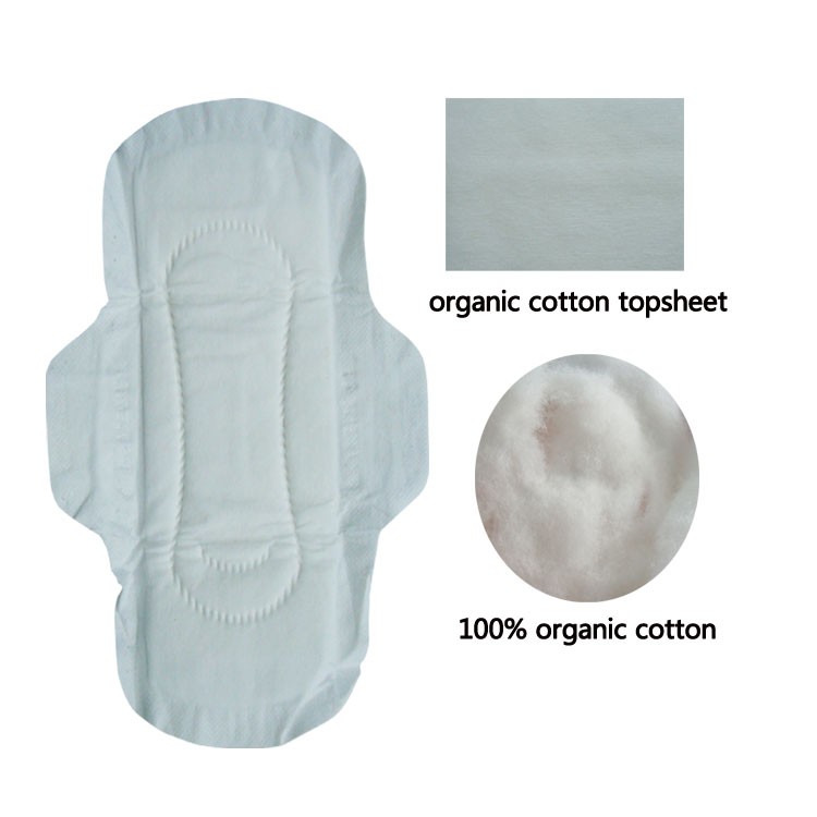 Panpansoft, Uni4star, Super Good Quality Organic Cotton Women Sanitary Female Napkin Factory