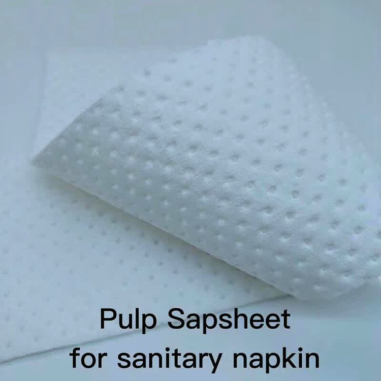 Panpansoft, Uni4star, Factory Price Jumbo Roll Raw Material Absorbent Sap Paper for Sanitary Napkins Diapers Factory