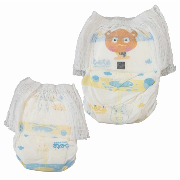 Panpansoft, Uni4star, Easy Wear High Absorption Soft Elastic Waist Baby Pants Diaper Disposable Factory