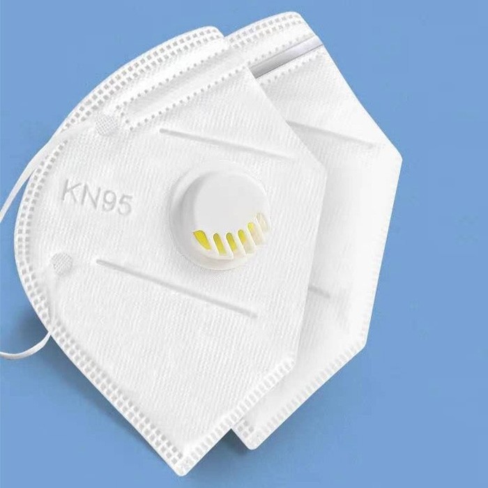 5 Layers Disposable KN95 Face Mask With Valve