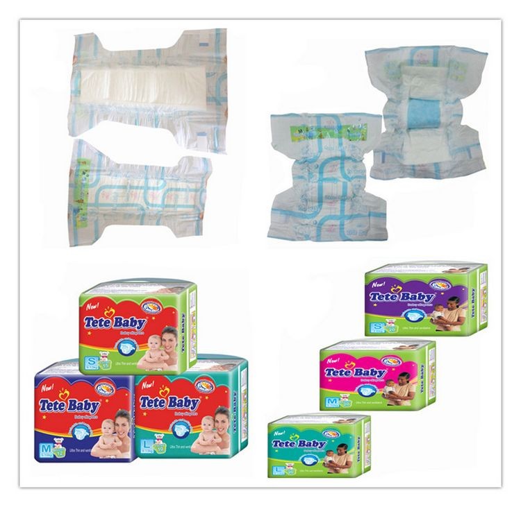 Panpansoft, Uni4star, Ultra-thin And Soft Disposable Cover Baby Diapers Nappies Factory