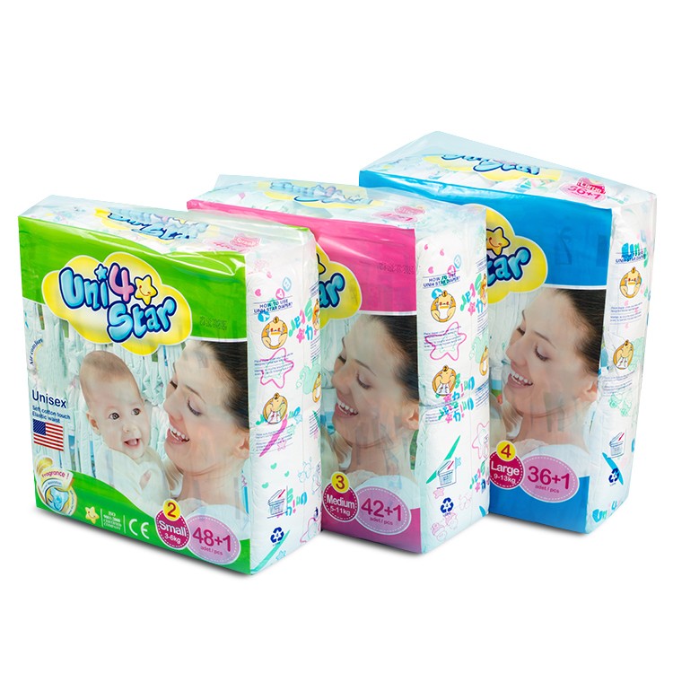 Panpansoft, Uni4star, Super Absorbency Soft Care Disposable Baby Nappy Diapers Factory