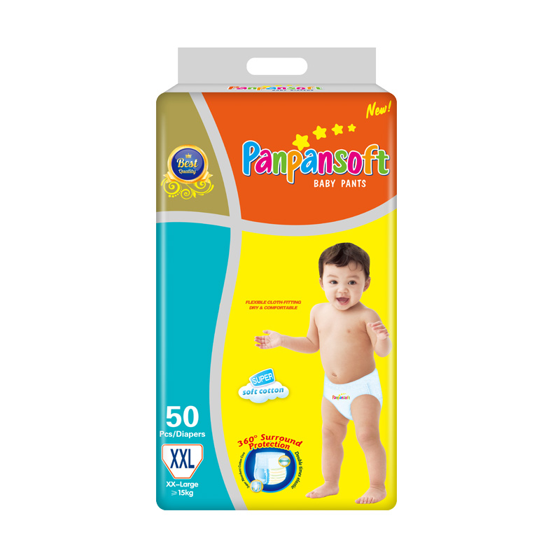 Panpansoft, Uni4star, Wholesale Customized Available Disposable Baby Diaper Pants Baby Pull Diapers Up Factory