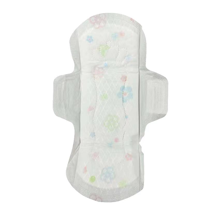 Panpansoft, Uni4star, Flowers printed absorbing protection layer winged women sanitary napkin Factory