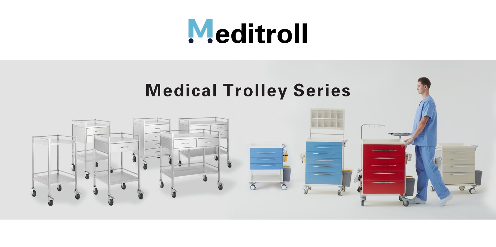 Medical record trolley
